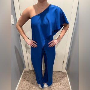 Blue Formal Romper